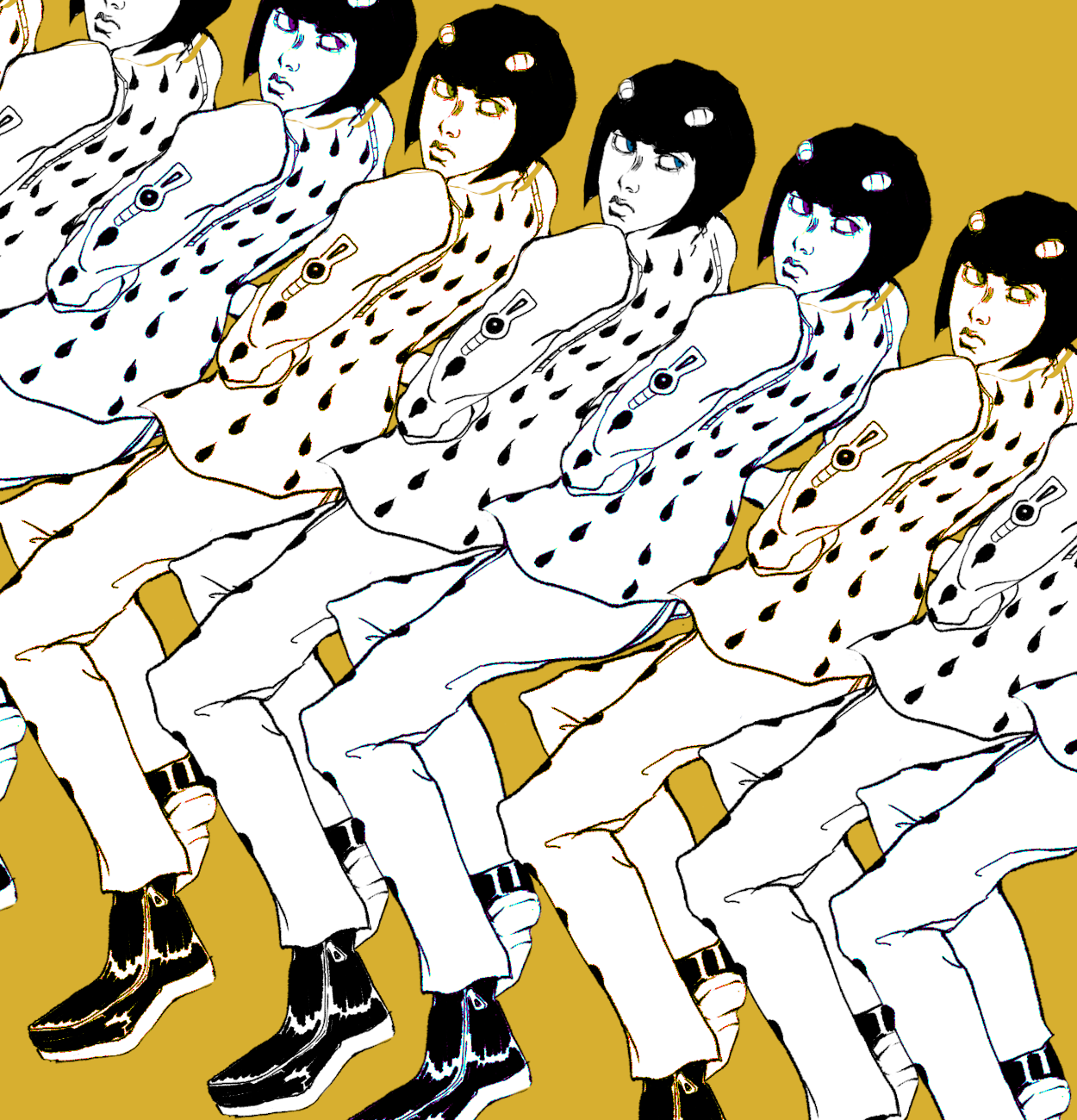 Drawing of The Jojo Charchter Bucciarati